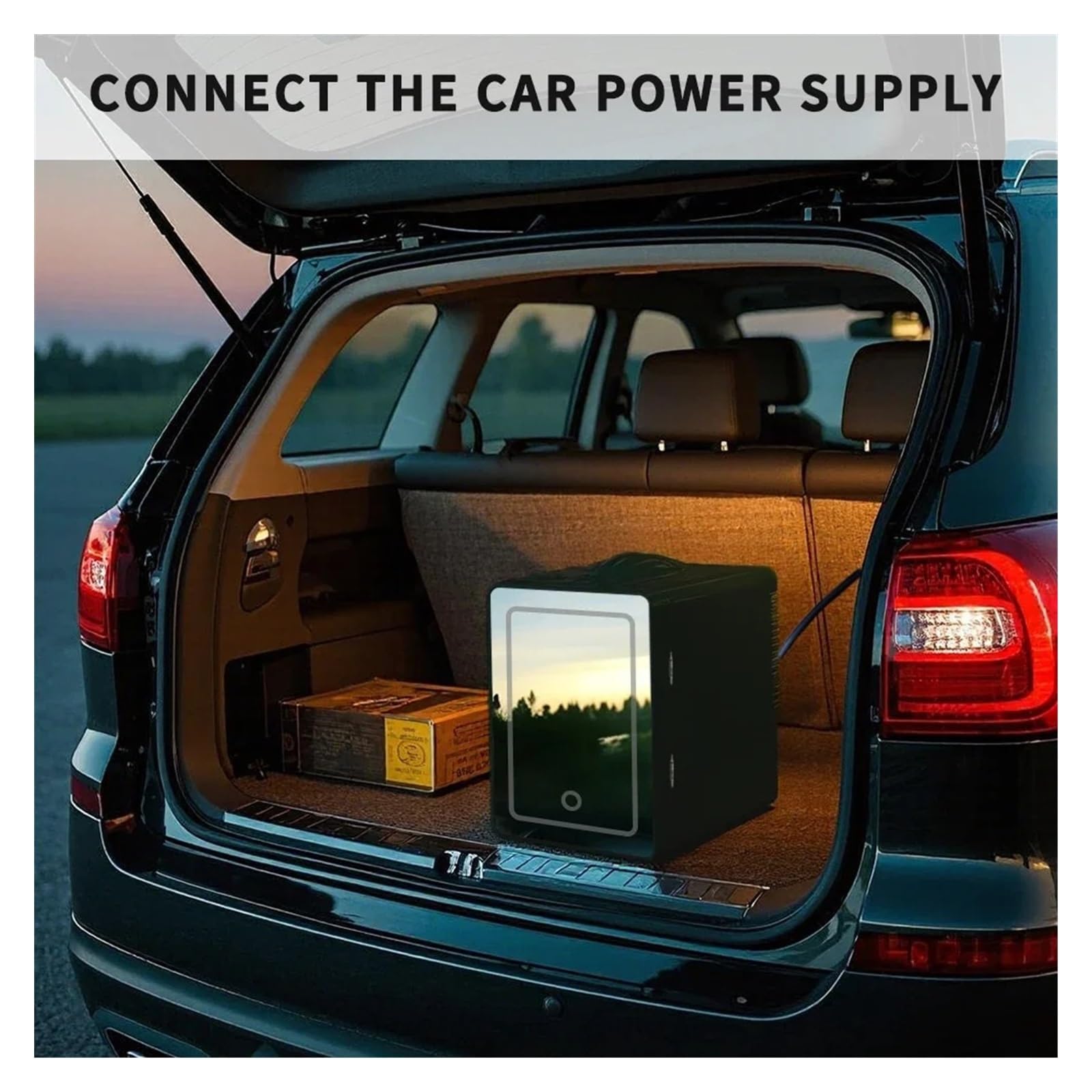 Mini refrigerador portátil de 6 l/6 latas, Enfriador Personal for el Cuidado de la Piel, cosméticos, Bebidas y Alimentos. Refrigeración compacta for Llevar.(UK Plug)