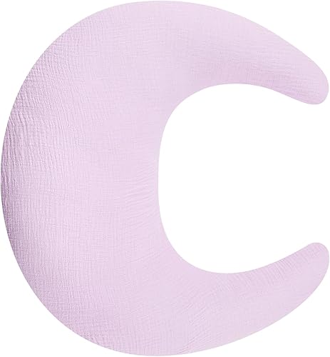 SWESEN Funda de almohada de lactancia, funda extraíble suave para almohadas de lactancia, funda de almohada para bebés niños y niñas, cómoda y