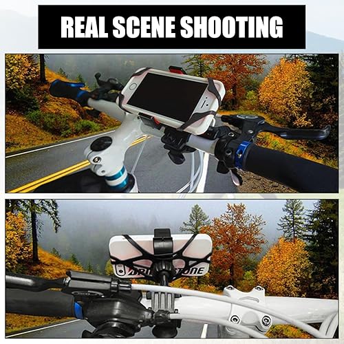 Miniatura 4 de 4 correas fijas para teléfono celular de automóvil, 3.93 x 2.36 pulgadas, soporte de navegación de silicona anticaídas, accesorios auxiliares de