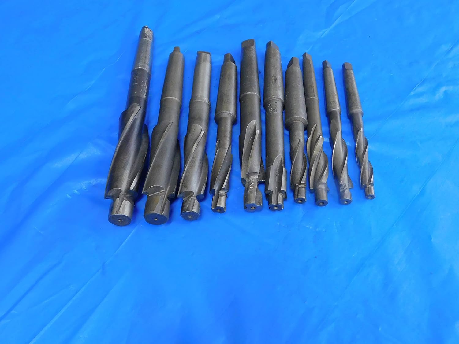 10PCS HSS PILOTED COUNTERBORES Sizes from 13/32 to 1" Morse Taper #1 & #2 Shanks - MB9092AZ2