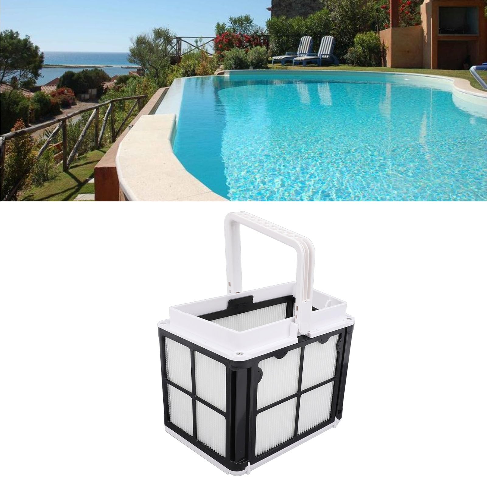 Srliya Pulsante della Piscina Robot Cesto Filtro Fine 9991460 Sostituzione del Cesto Filtro Delfino CC S50 S100