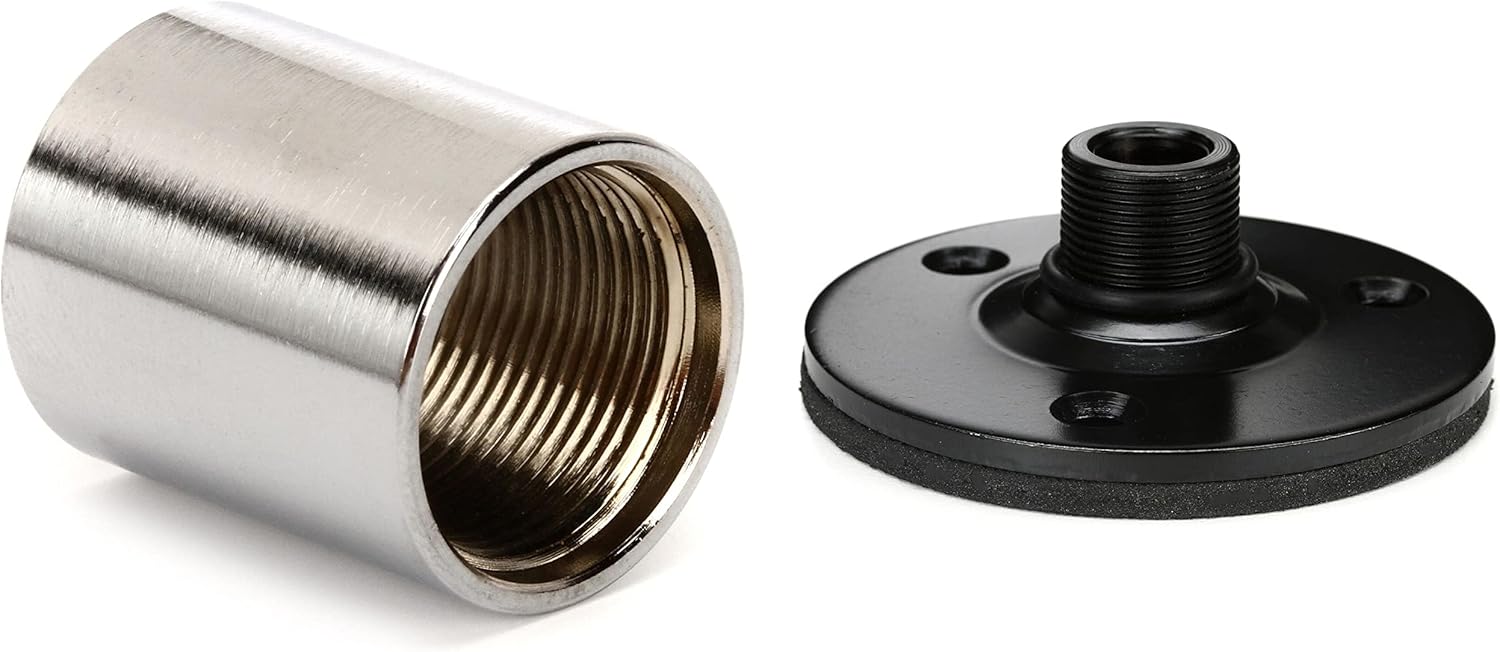 Atlas Sound AD5B 5/8 inch Female Threaded Coupling Adapter