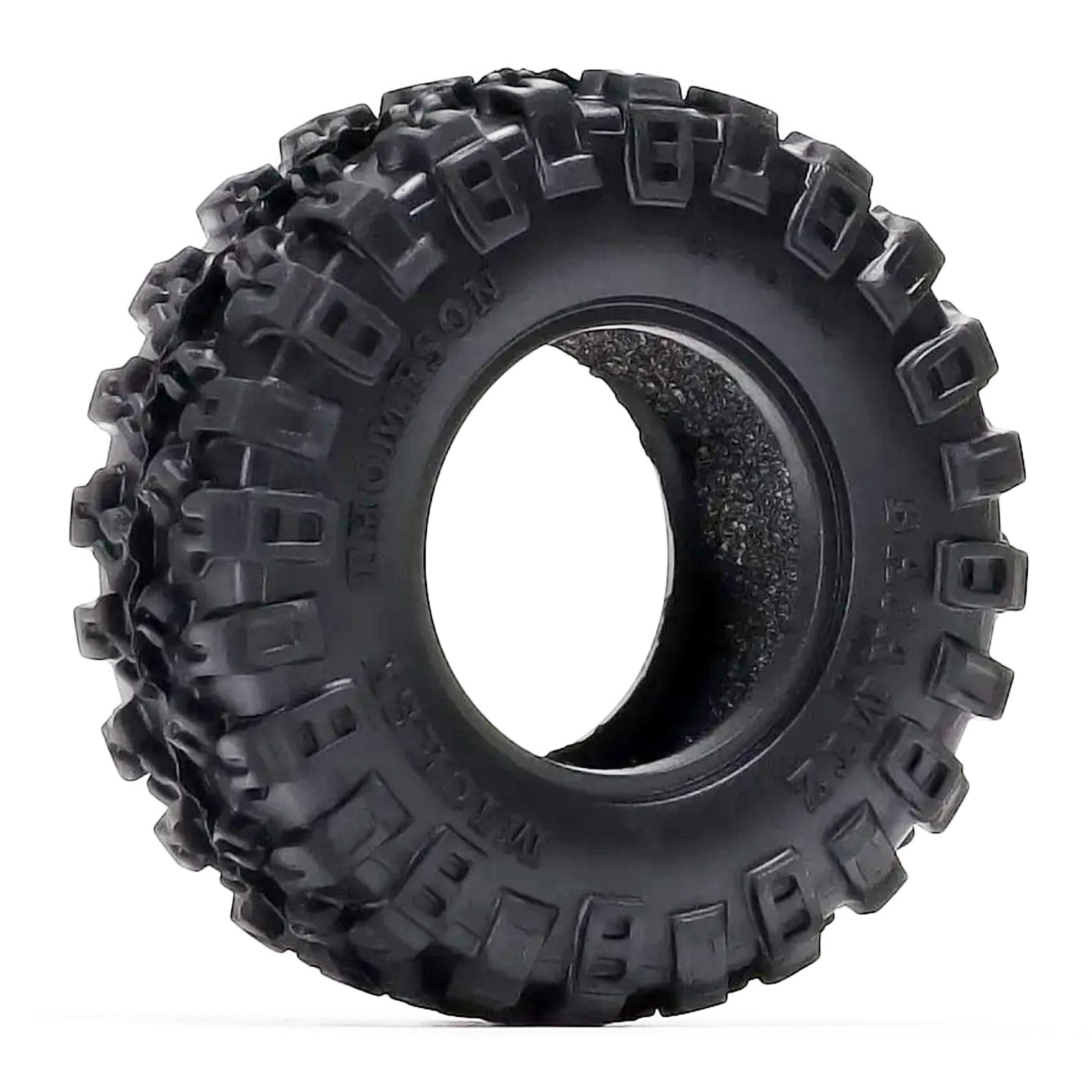 KINGCOO 4PCS 1.0" Rubber Tyre All Terrain RC Crawler Car Wheel Tires für 1/18 1/24 RC Rock Crawler Auto für Axial AX24 SCX24 FMS FCX24 FCX18 TRX4M Enduro24 Upgrade Parts (52x19MM-B) - Image 3