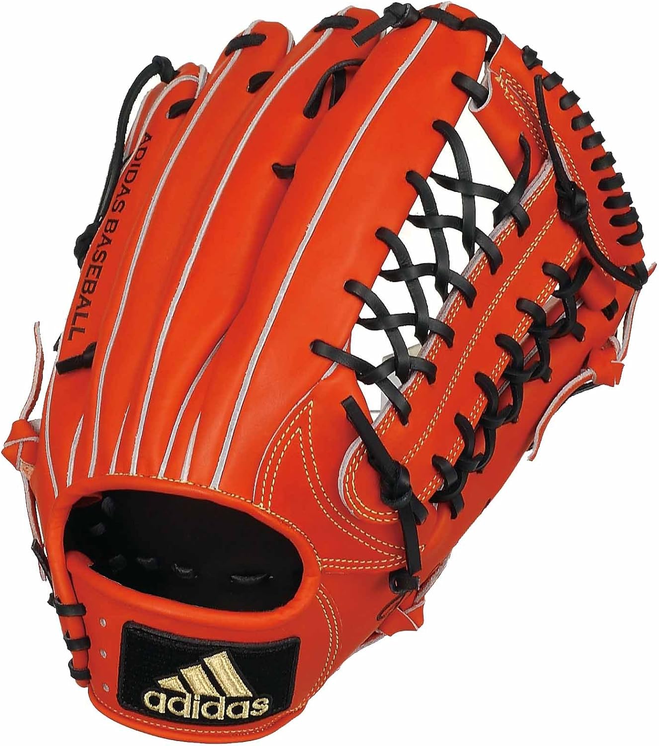 adidas オレンジ 硬式野球グローブ アディダス 内野手 野球 硬式用