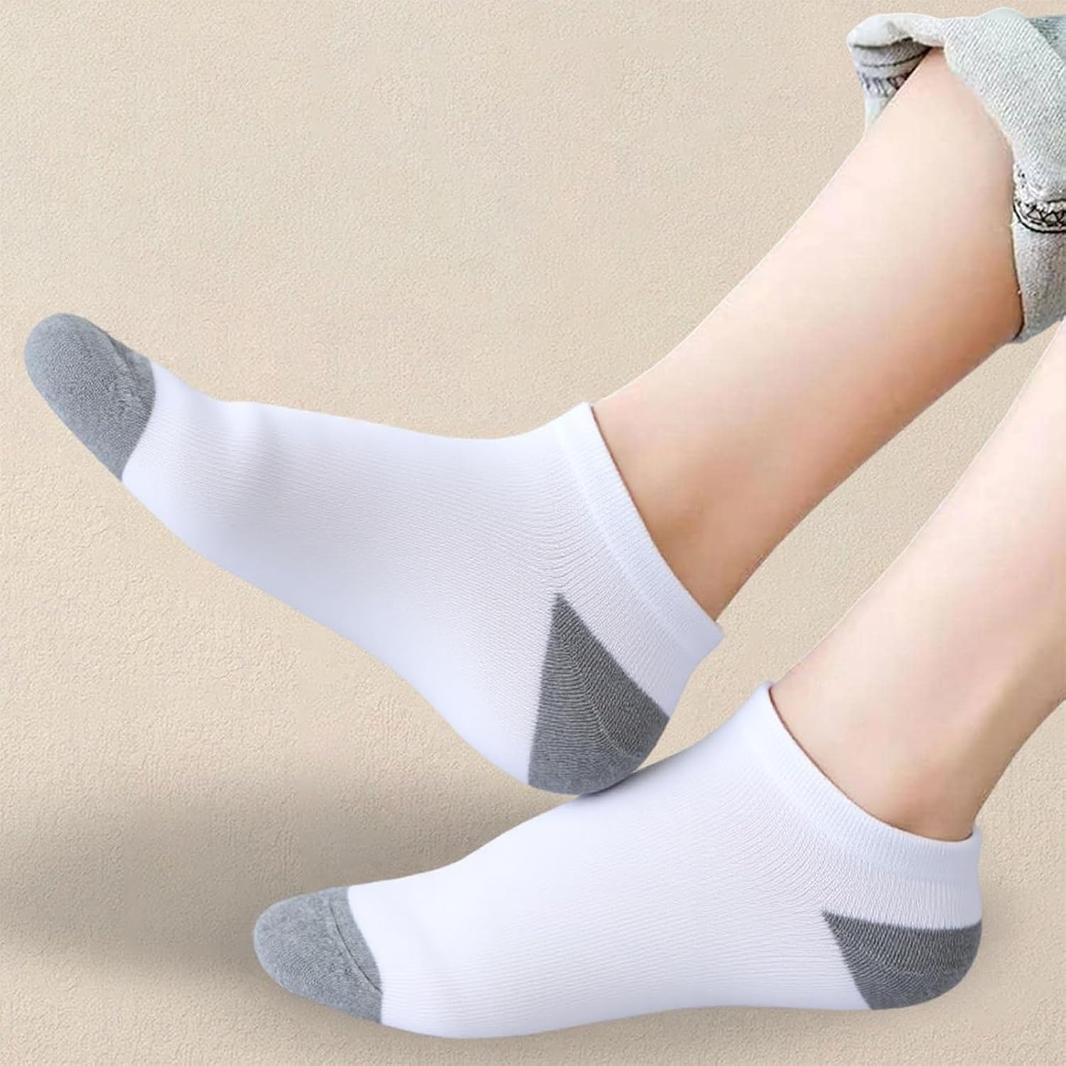 12-30 Pairs Low Cut Ankle Socks for Women No Show Casual Breathable Athletic Socks Bulk for Sport - Image 3