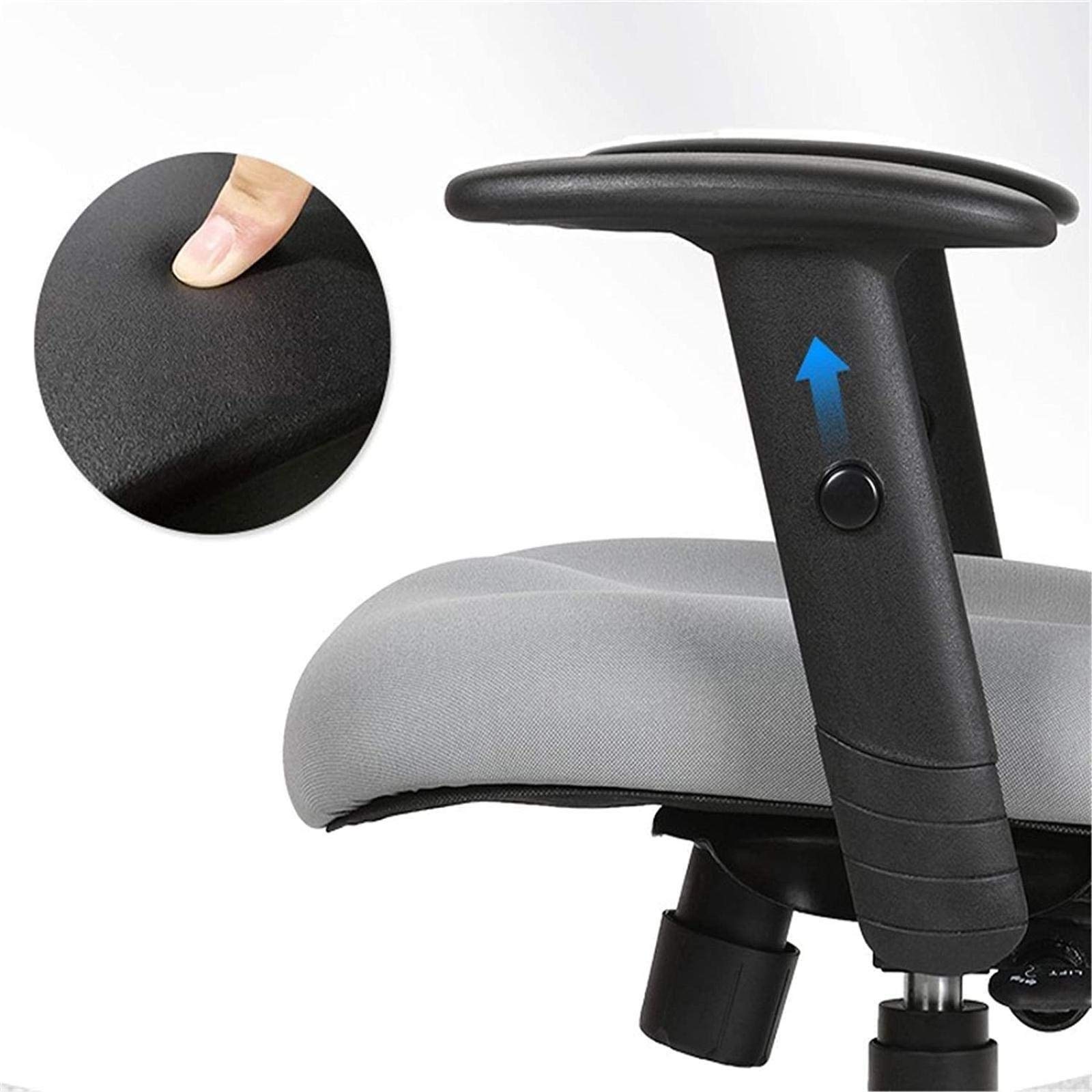 Sedia da gioco ergonomica – Sedia girevole da ufficio per casa e computer, design confortevole per lunghe sessioni di gioco e lavoro