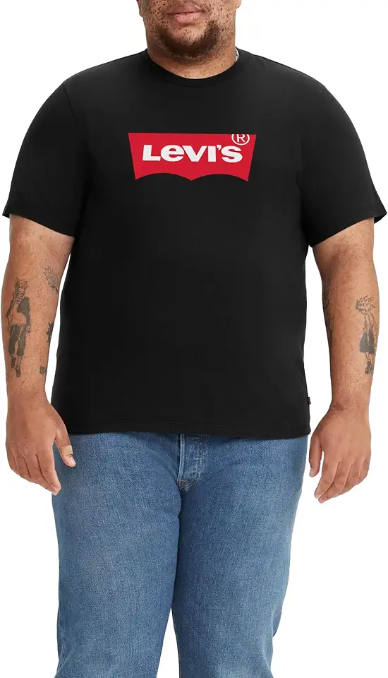 Camiseta Levi's Graphic Crewneck para hombre en tallas grandes