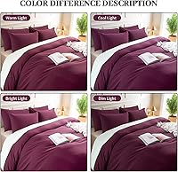 Vista 91 de NEXHOME PRO Funda de edredón Twin XL 100% algodón lavado, transpirable, duradera, texturizada, similar al lino, juego de ropa de cama para el hogar