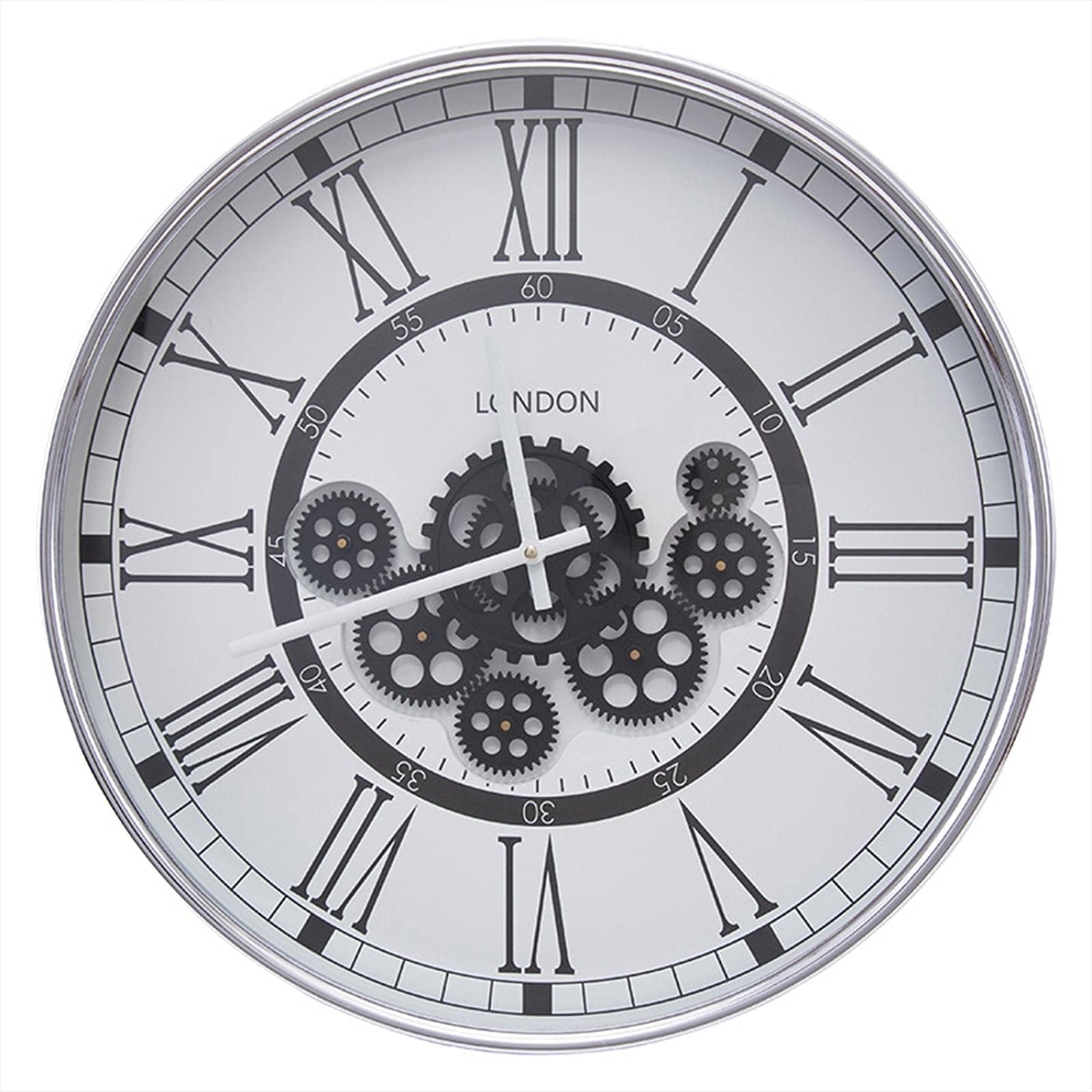 Grande horloge de cuisine silencieuse pour sublimer votre salon moderne