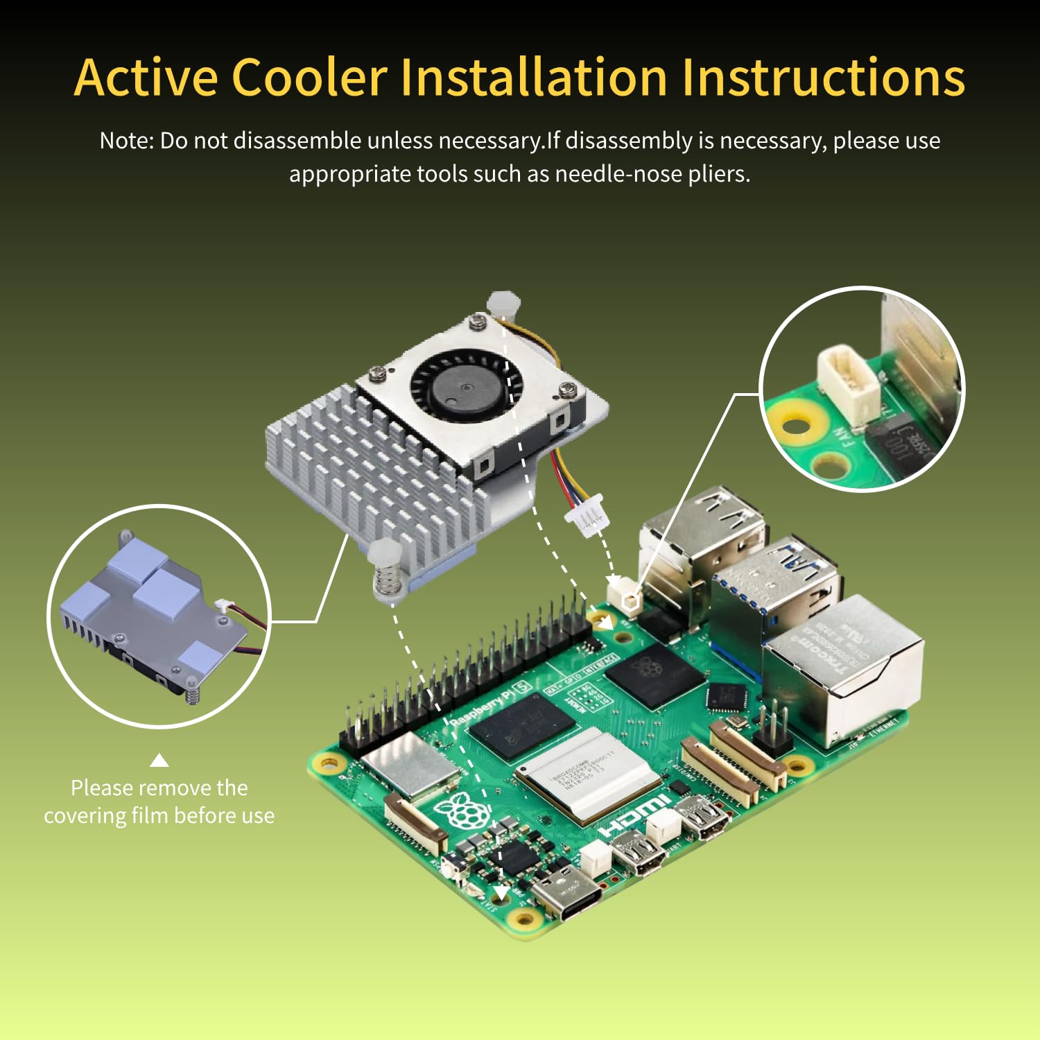 Amazon.co.jp: iRasptek Raspberry Pi 5 2GB RAM用ベーシックキット