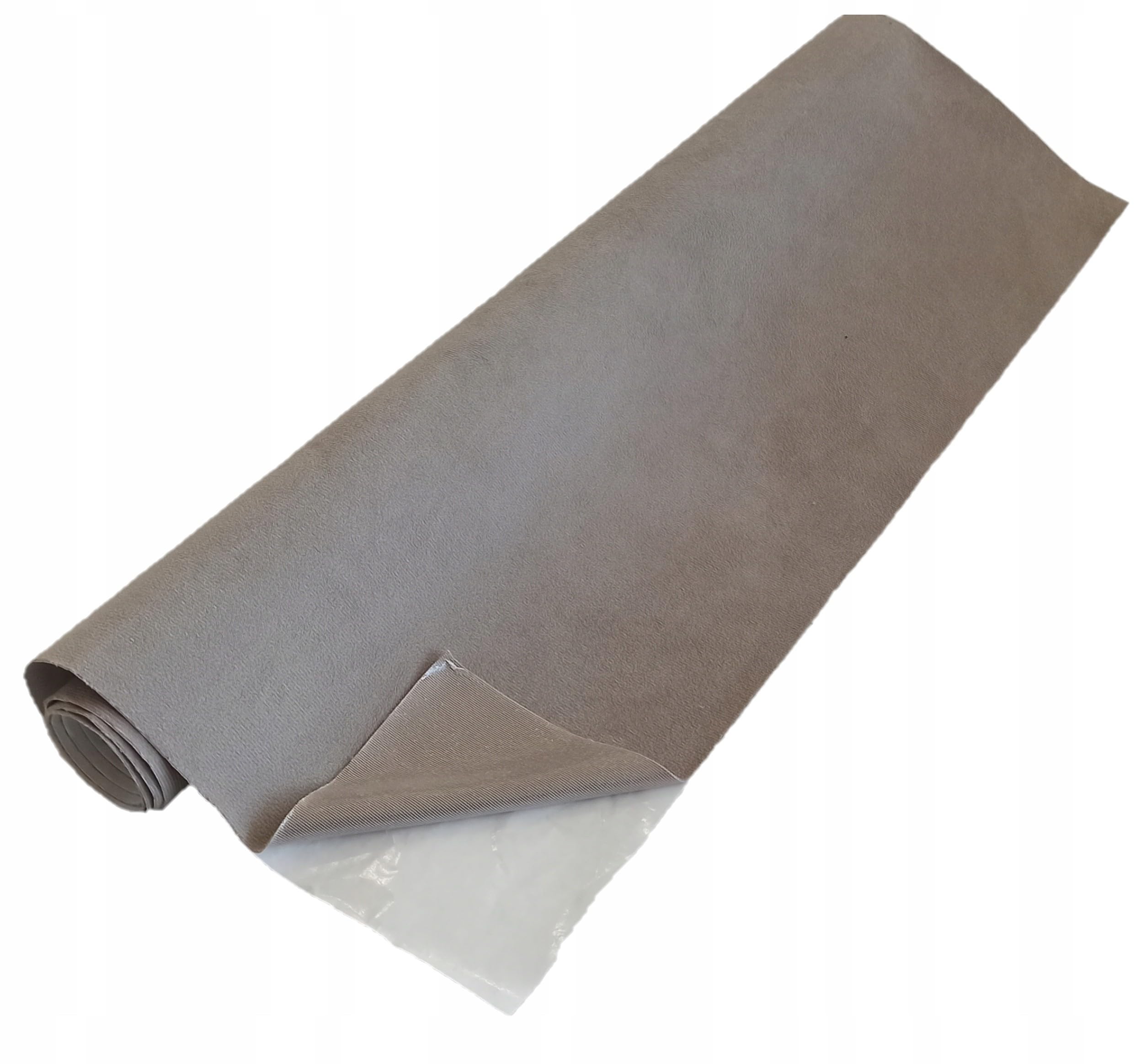 Velours Autocollant Aspect Daim En Microfibre - 50x142 Cm - Revêtement Mural Ou Décoratif