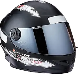 CAPACETE FECHADO PRO TORK LIBERTY FOR KIDS SOLID PRETO FOSCO TAM. 54 VIS. ESPELHADA