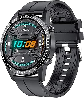 smartwatch 2022 Relógios para Homens Mulheres, Rastreador de Fitness 1.69 "Tela de Toque Smartwatch Monitor de Freqüência Cardíaca, Pedômetro, Monitor de Sono, Rastreador de Atividade à Prova d'Água IP67 para iPhone Android (Preto)