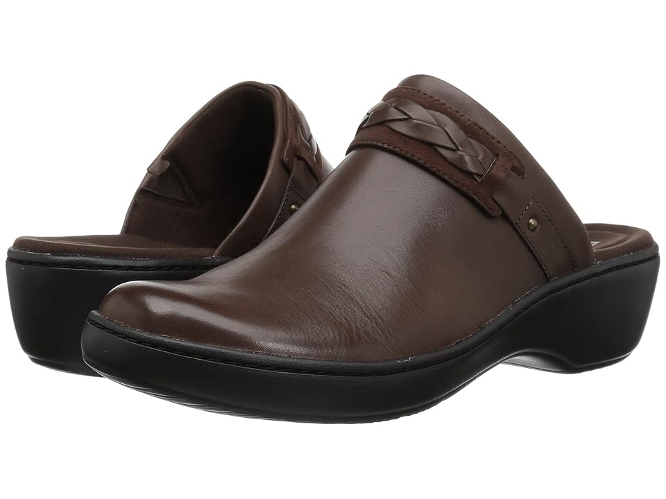 

Clarks Delana Abbey (Dark Brown Leather) Women's Shoes
