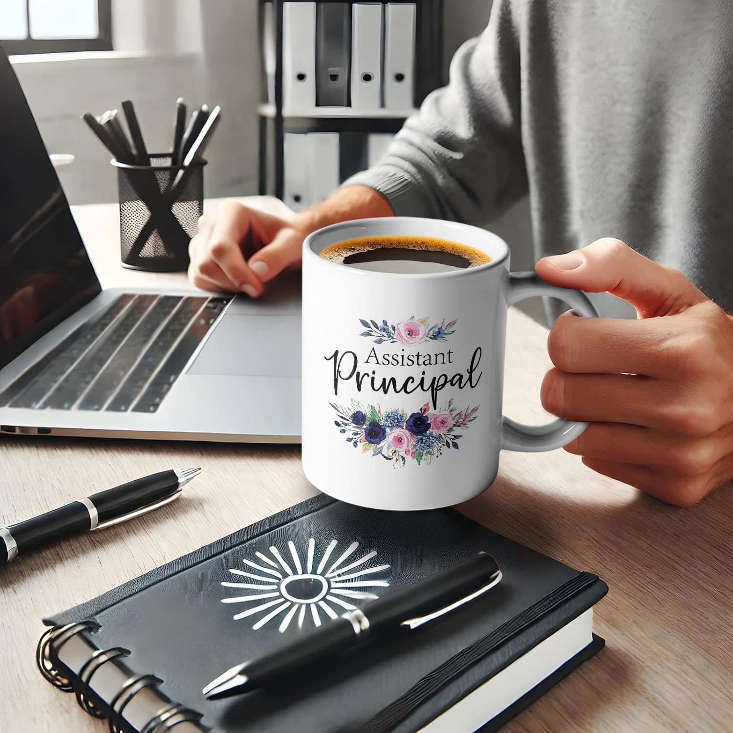 Assistant Principal Funny Double Sided Print Office Home Ceramic Coffee Mug, Retirement Gifts for Colleague Teacher Mentor Assistant Principal, Thank You Gifts for Teachers' Day - Image 5