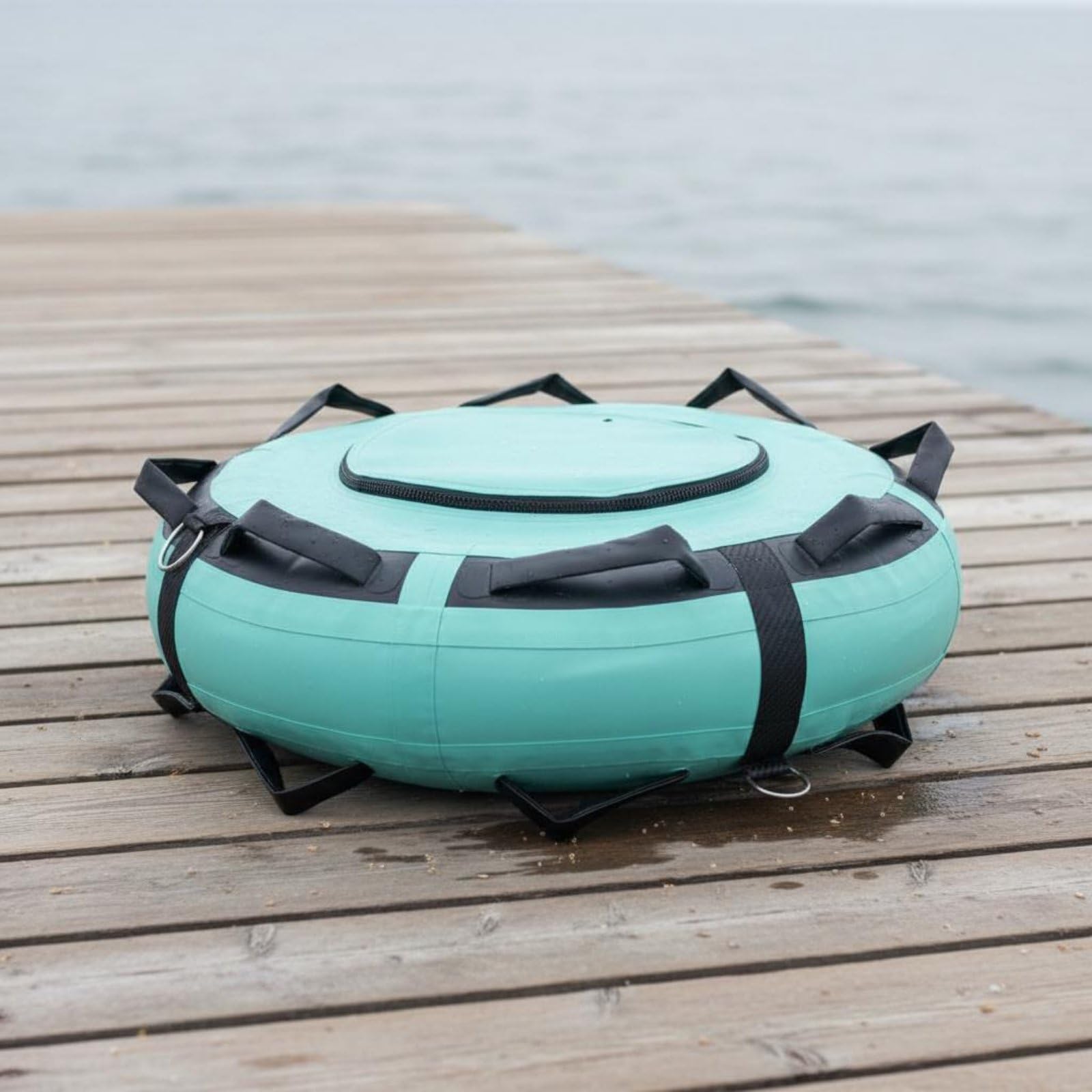 Boa Gonfiabile da Immersione Alta Visibilità Boa Subacquea Immersione Gonfiabile in Mare Attrezzatura Subacquea per Apneisti, Subacquei, Acque Aperte