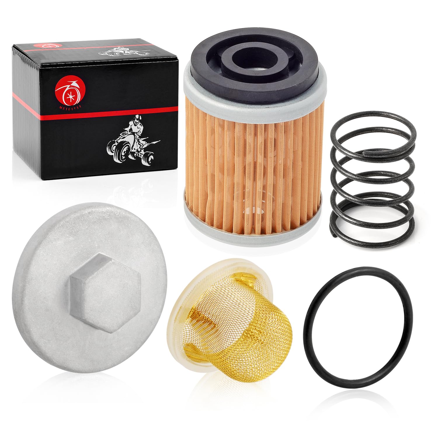 AHL 1-Pack 143 Oil Filter – Compatible With Yamaha XT250, XT350, Timberwolf, Moto-4 ATVs
