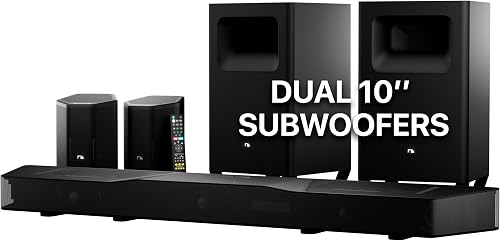Nakamichi Shockwafe Series soundbar, Black