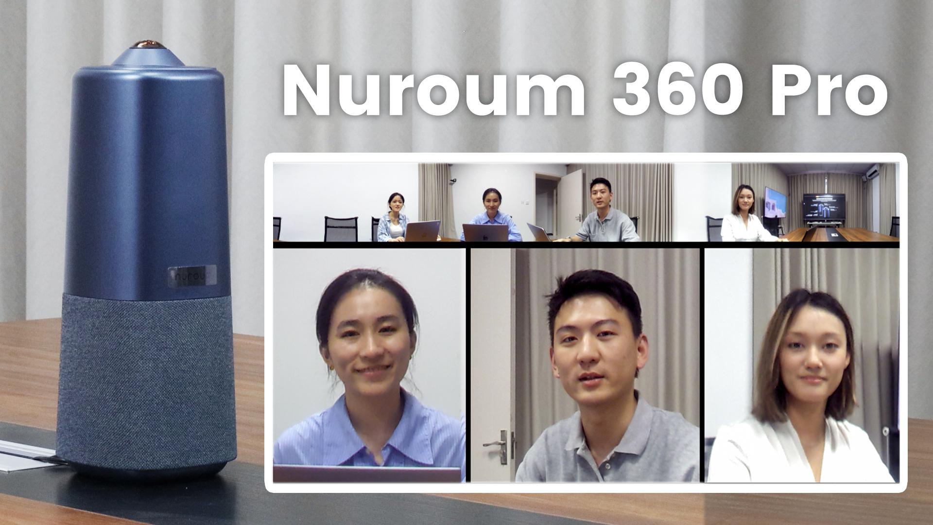 Nuroum C50 360° Video Conference Camera, Microphone and Speaker, 3  