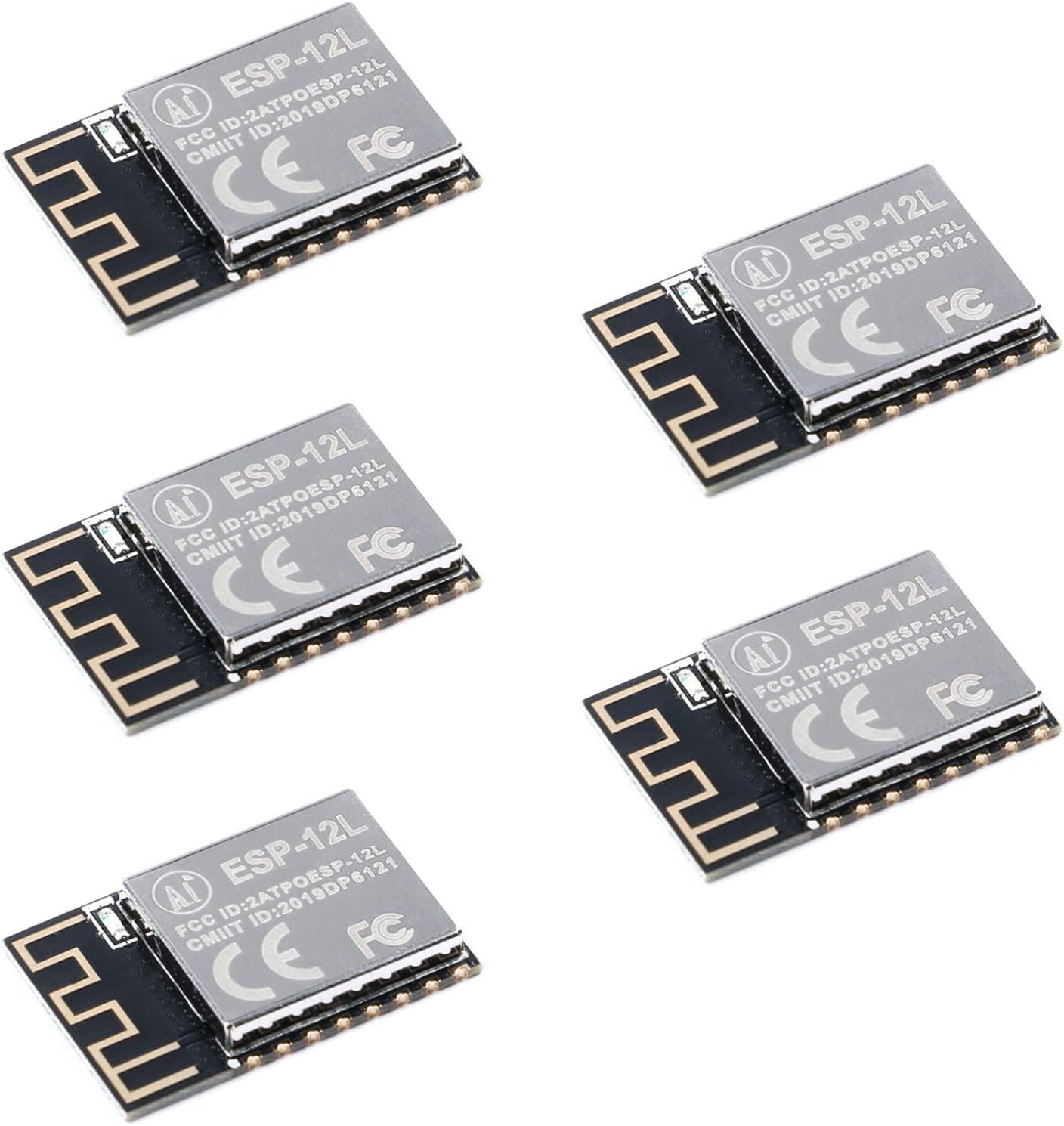 Amazon.com: 000 JESSINIE 5Pcs ESP-12L ESP8266 Wireless WiFi Module ESP ...