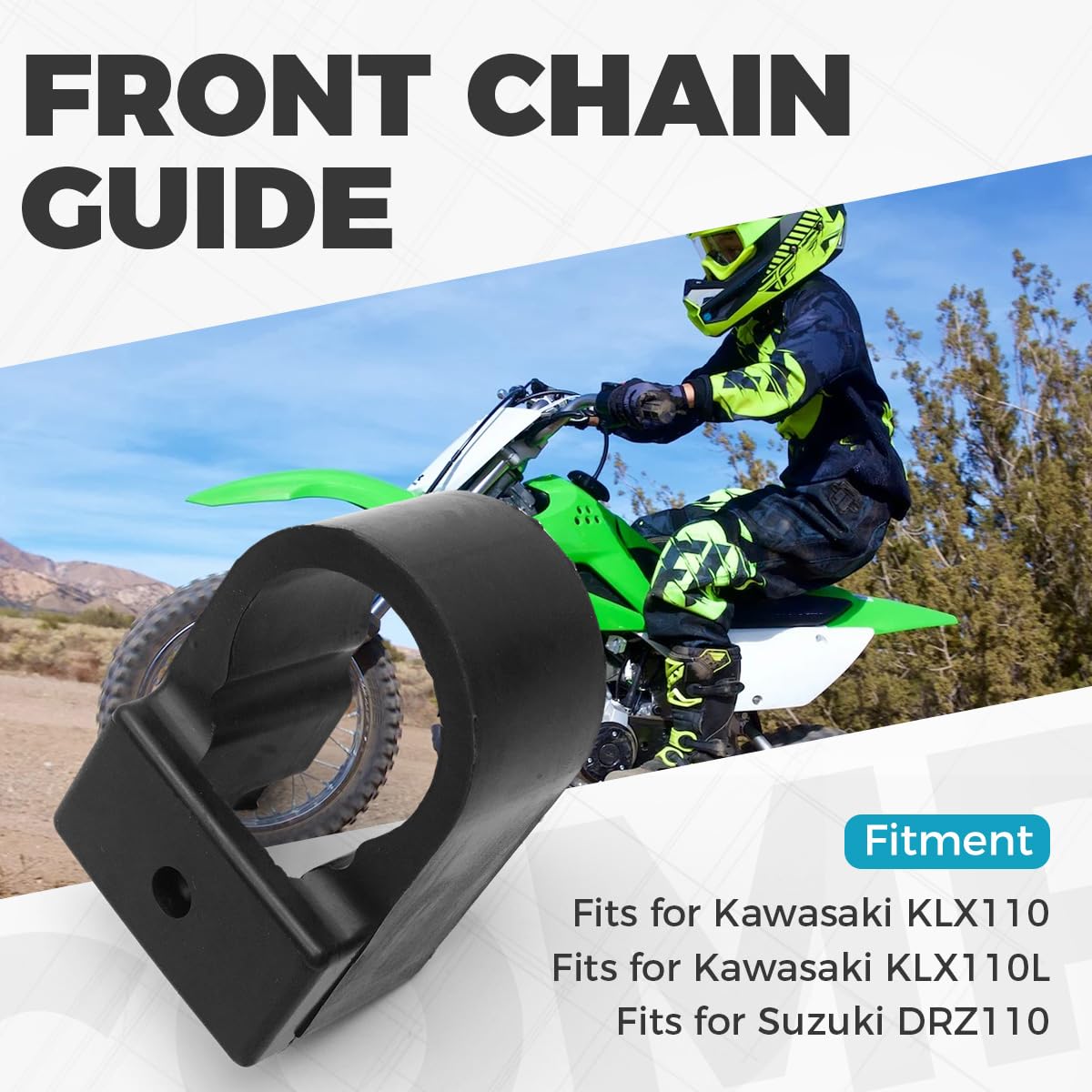 Amazon.com: Chain Guide for Kawasaki KLX110 KLX110L Suzuki DRZ110