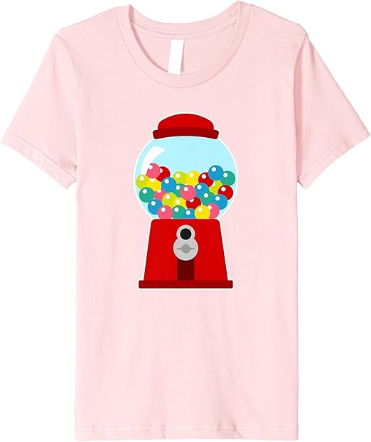 Gumball Machine TShirt Cute Costume Bubblegum Gift Shirt