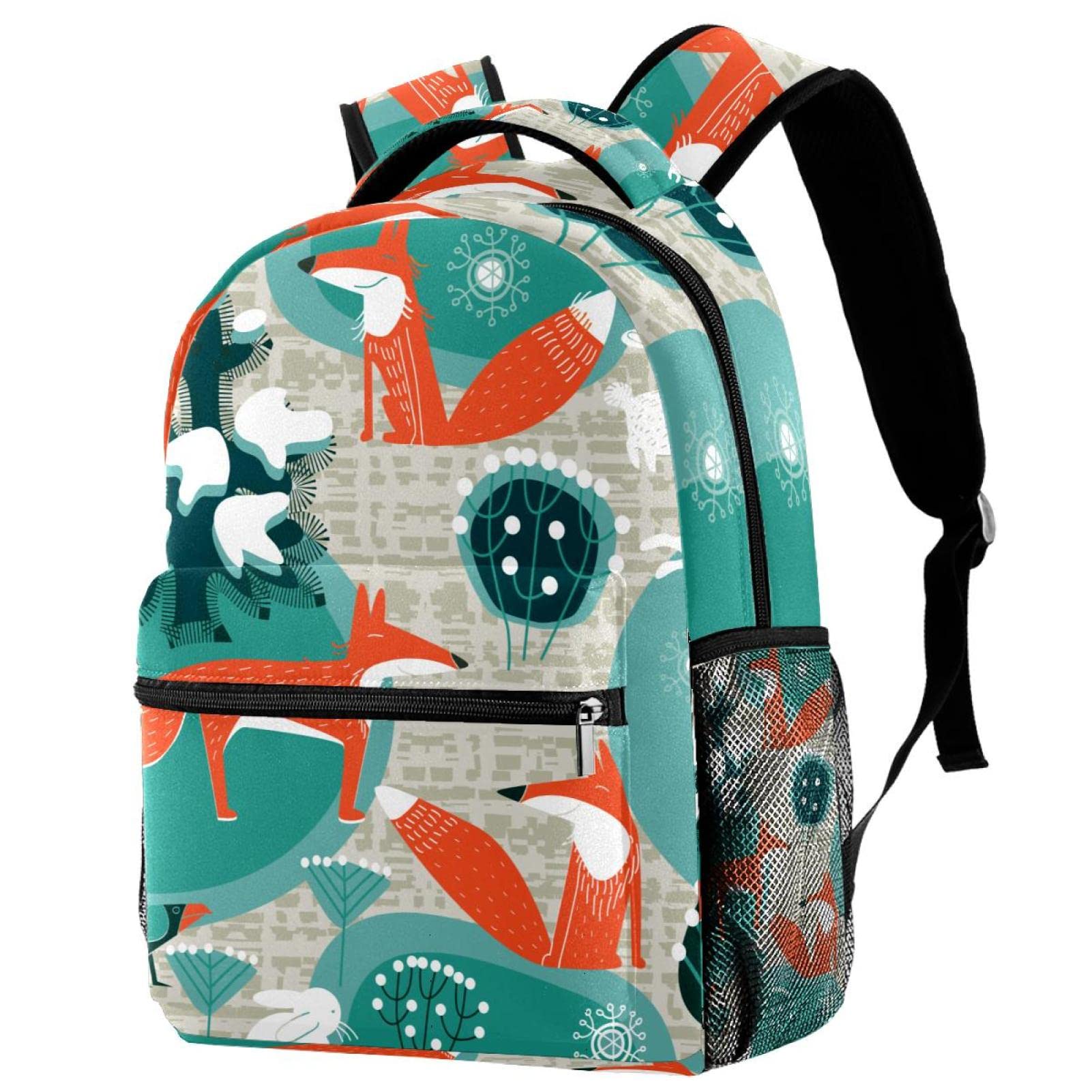 Sac à dos de voyage Leisure Campus orange medium avec porte-bouteille pour le quotidien