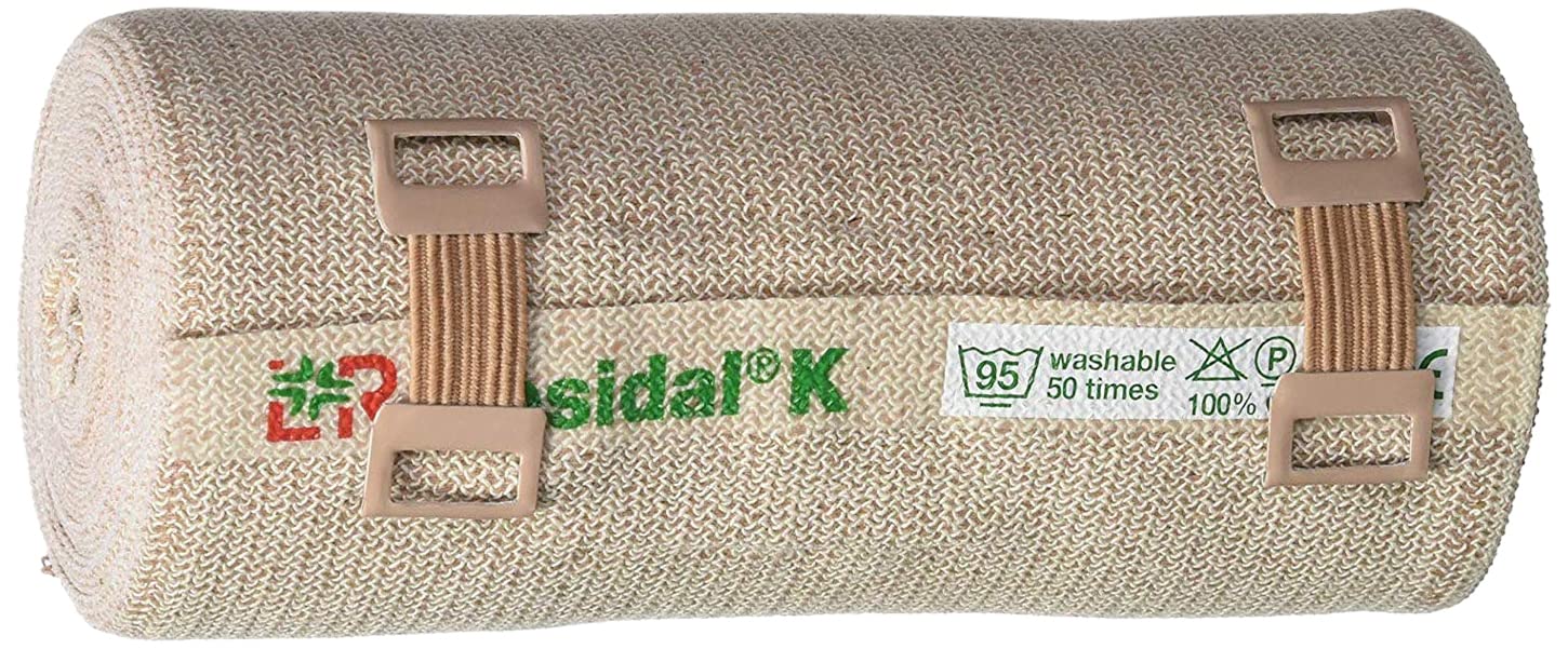 Lohmann & Rauscher Rosidal K Short Stretch Compression Bandage, For Use In The Management of Acute & Chronic Lymphedema, Edema, & Venous Insufficiency, 3.93" x 5.5 Yards (10cm x 5m), 1 Roll — Amazon image 3