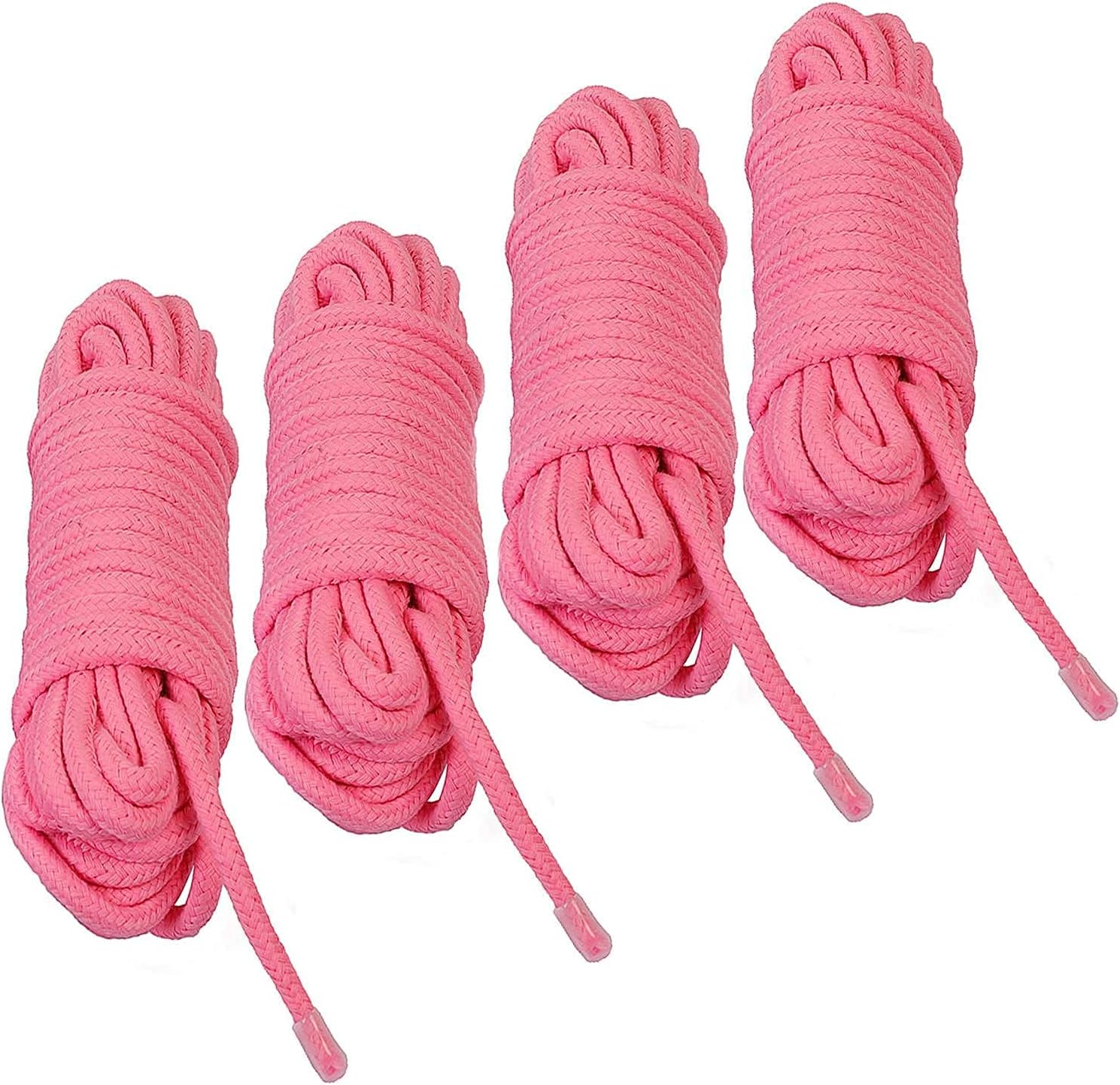 KINJOEK 4 Ropes 10M 32Ft Extra Long Premium Cotton Rope No