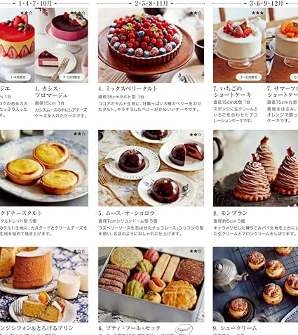 Amazon Co Jp 全11種 セット ケーキ 基礎 レシピ Abcクッキング ショートケーキ シュークリーム Abcクッキング Abcクッキング ホーム キッチン
