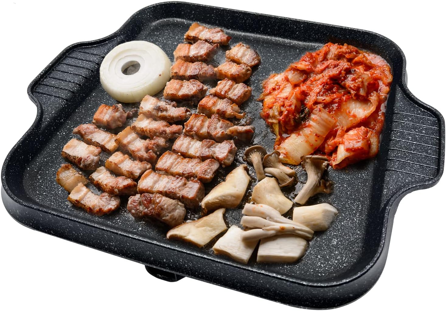 Eutuxia Stovetop Korean BBQ Grill Pan, 15.5", Nonstick