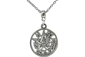 Tetragrammaton Pentacle Charm: A Sterling Silver Pendant of Divine Protection