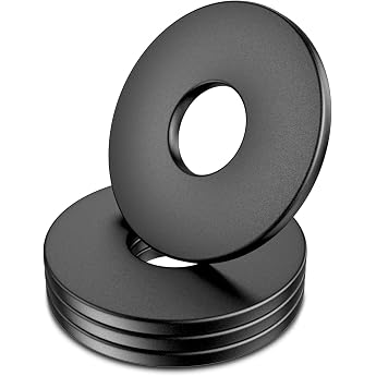 M10 Washers Pack of 15 Black M10 x 30 mm Body Washers