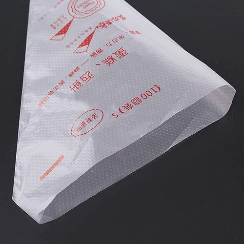 Miniatura 7 de Master Brand - Pequeñas bolsas de tuberías sin tiras para eliminación de resina, plástico de grado alimenticio, transparente, 100 piezas de plástico