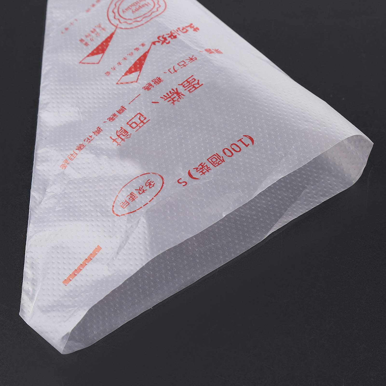 Torebka do Wyciskania Torebka do Lukrowania, 100 szt. Plastikowe Woreczki do Lukrowania Spożywczego Torebki do Dekorowania Ciast masą cukrową Torba Narzędziowa (mały rozmiar)