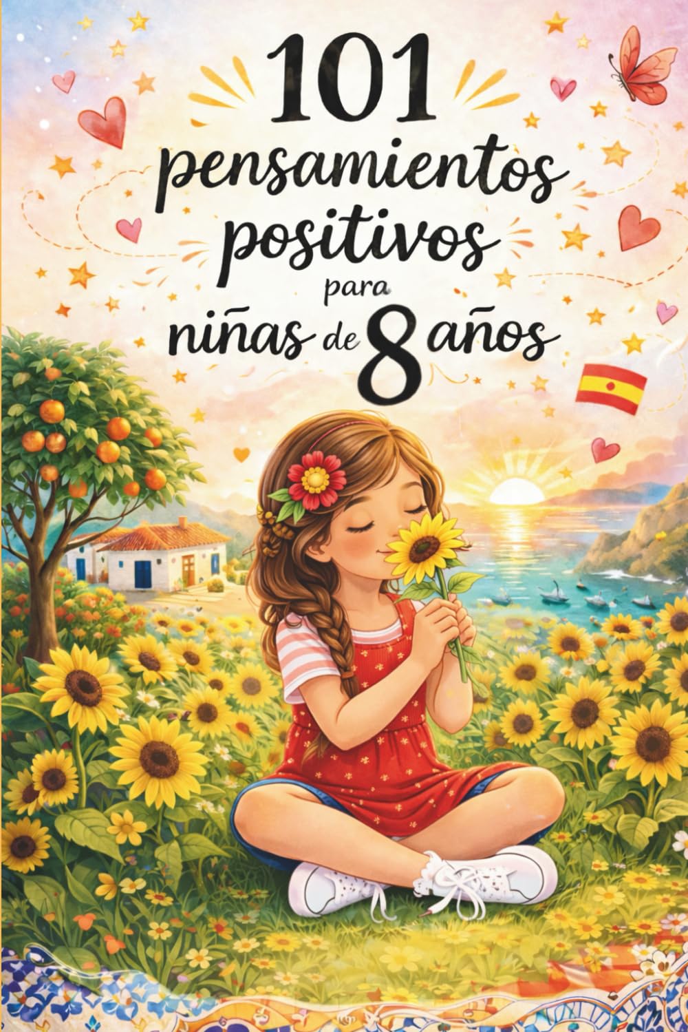 101 pensamientos positivos para niñas de 8 años: El regalo especial para el 8.º cumpleaños o simplemente porque sí – lleno de alegría y confianza