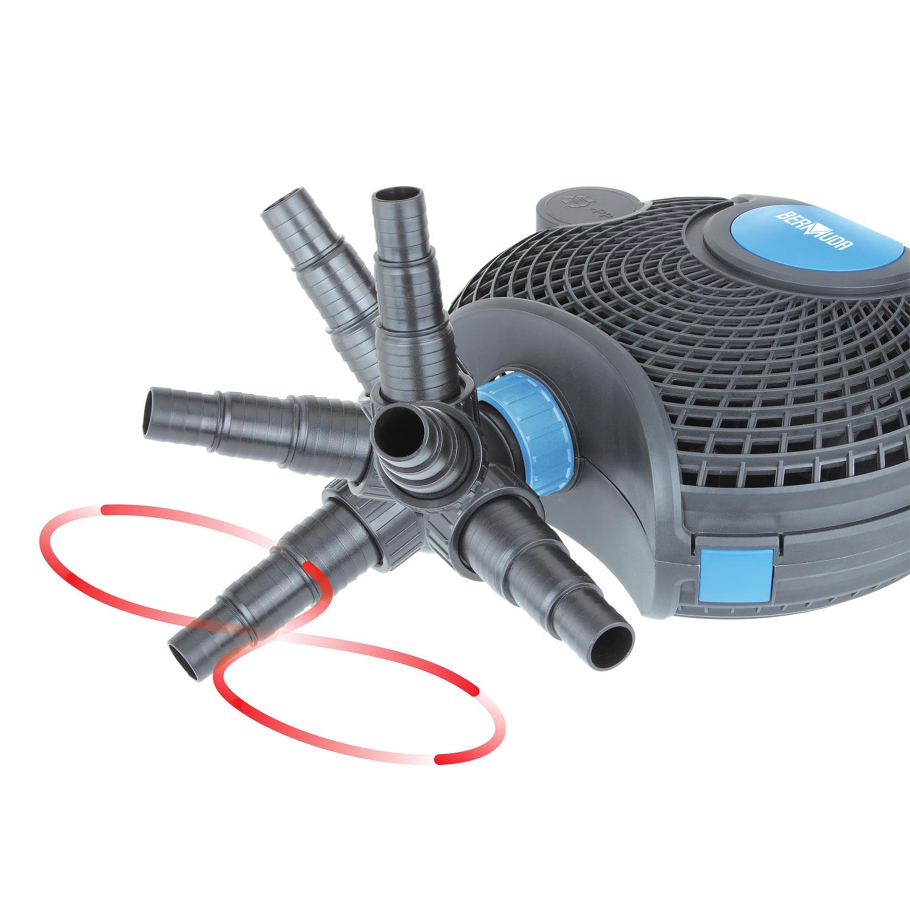 Bermuda FilterForce Solid Handeling Eco Pump 2650 GPH