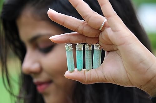 Miniatura 6 de Jet Energized Tiendaite Point Colgante facetado Folleto gratuito Terapia de cristal Bendiciones Limpiaciones Purificación Alegría Autoconfianza La