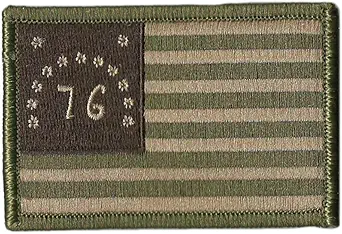 Gadsden and Culpeper Bennington 1776 Tactical Flag Patch - 2" x 3"