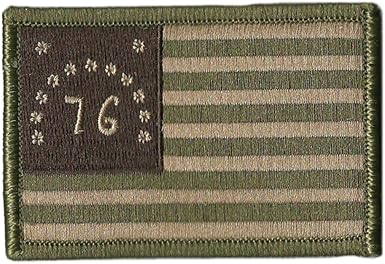 Gadsden and Culpeper Bennington 1776 Tactical Flag Patch - 2" x 3"
