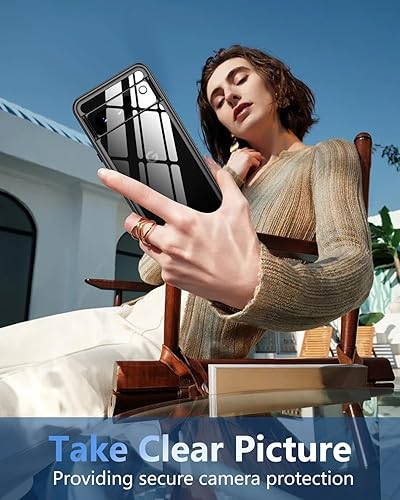 Miniatura 7 de Oterkin Funda impermeable para Google Pixel 8 Pro, Pixel 8 Pro con pantalla integrada y protector de cámara, protección de cuerpo completo de 360, a