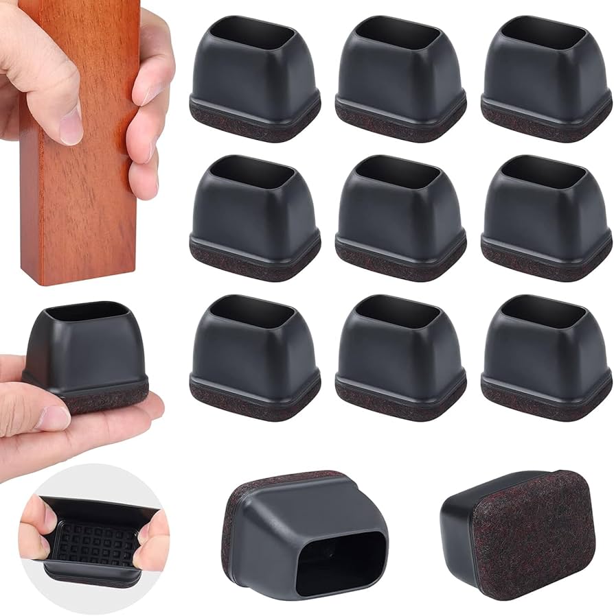 Amazon.co.jp: ZDDLOINP 椅子足カバー 長方形 16個入り キズ防止 騒音