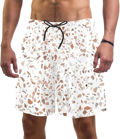SOLJEOP Hipster Marble Texture Swim 