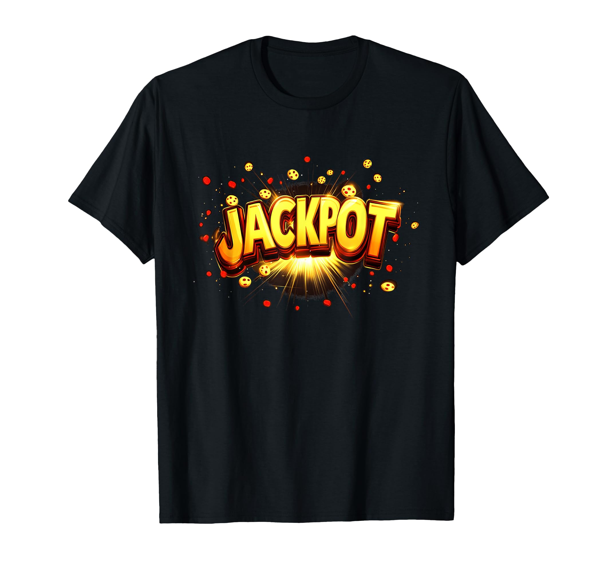 Amazon | 素晴らしいジャックポットのロゴ。 Tシャツ | Tシャツ