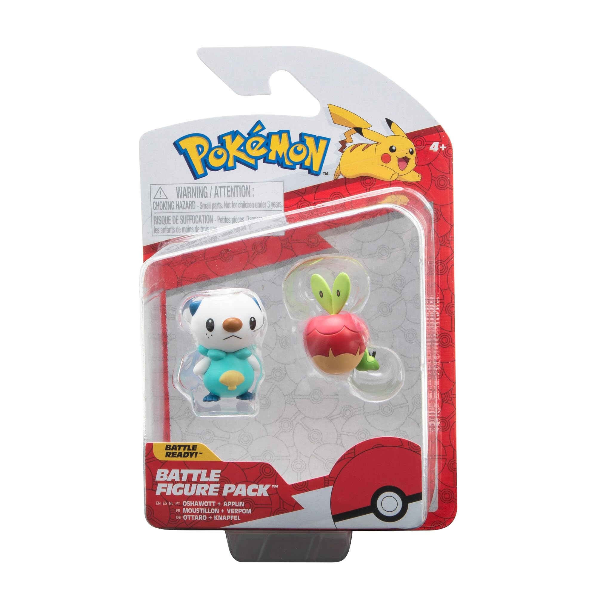 Pokemon Battle Figure Value - Oshawott & Applin, Small