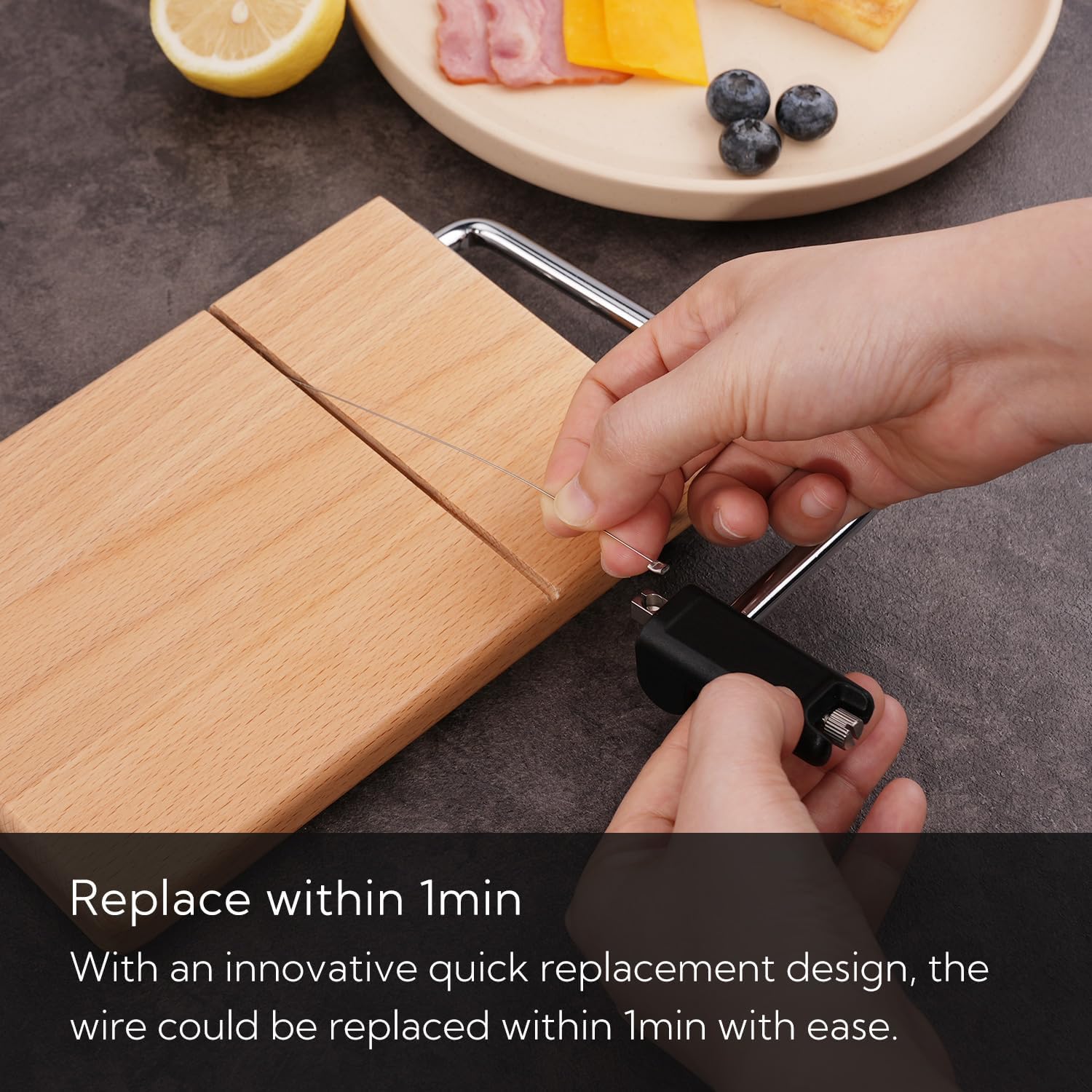 Cheese Slicer Wire, Accessories for KITCHENDAO KD20326/KD20397/KD20396/KD20403 Replaceable Wire Cheese Slicer