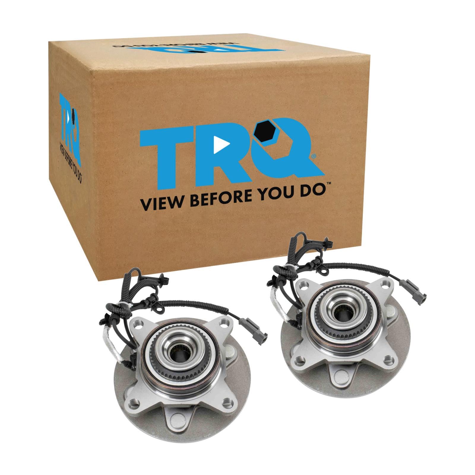 TRQ 2 Piece Wheel Bearing &amp; Hub Assembly Set