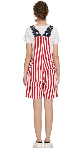 Miniatura 4 de OeyFnbmO Bib Overalls for Women Fashion Shorts Jumpsuits Festival Outfits Coveralls