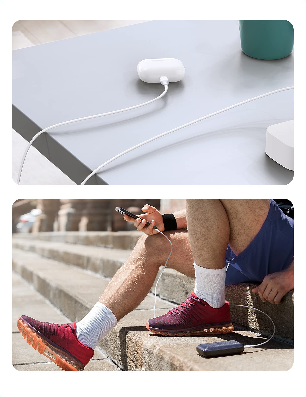 Ugreen Type-C Lightning iPhone Hızlı Şarj Kablosu 2 Metre