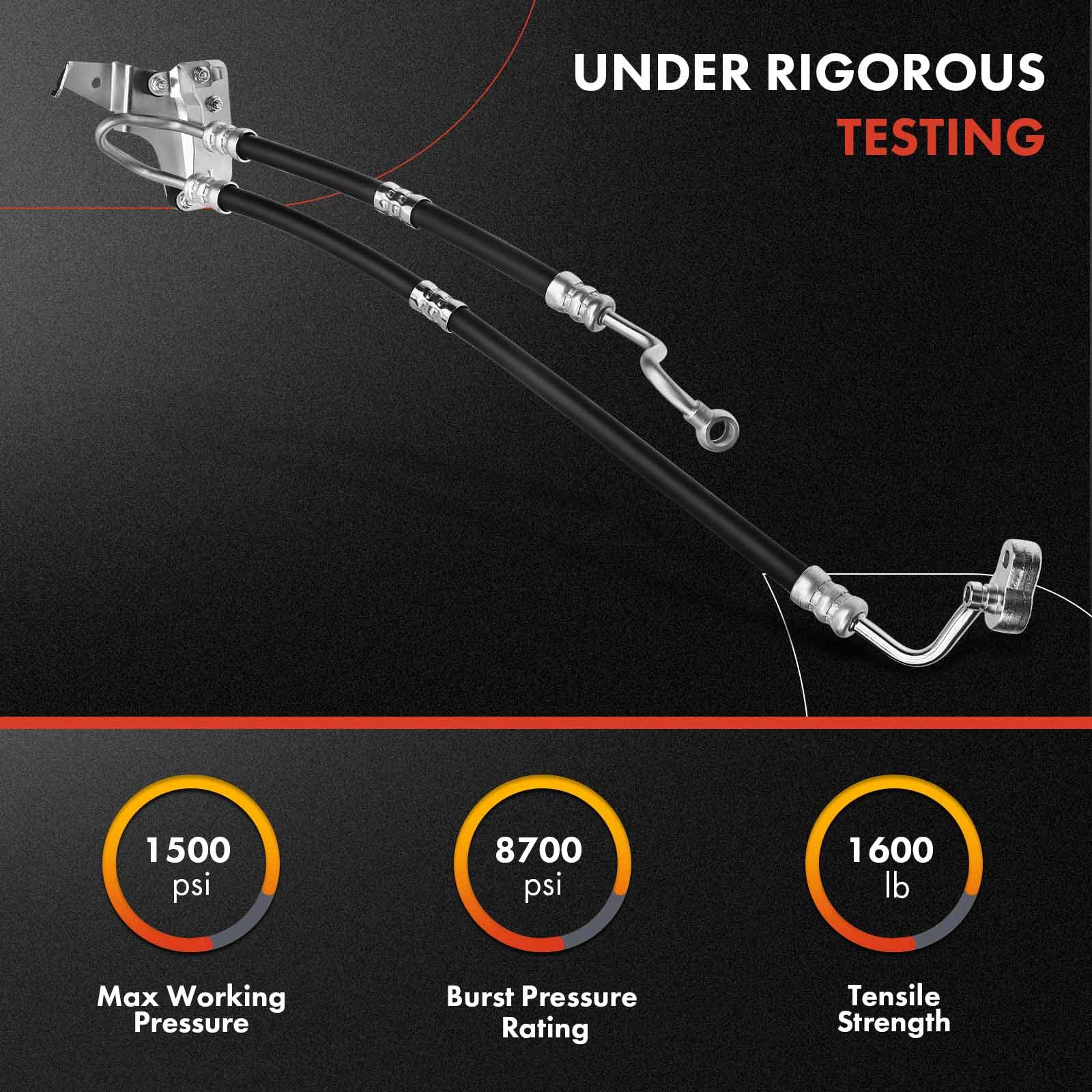 Amazon.com: A-Premium Power Steering Return Hose Line Assembly  